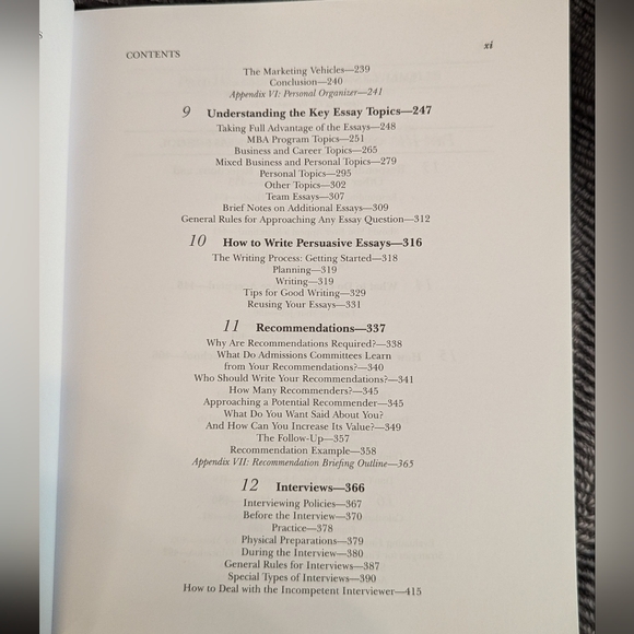 How To Get Into The Top MBA Programs 6th Edition By Richard Montauk - Picture 8 of 10